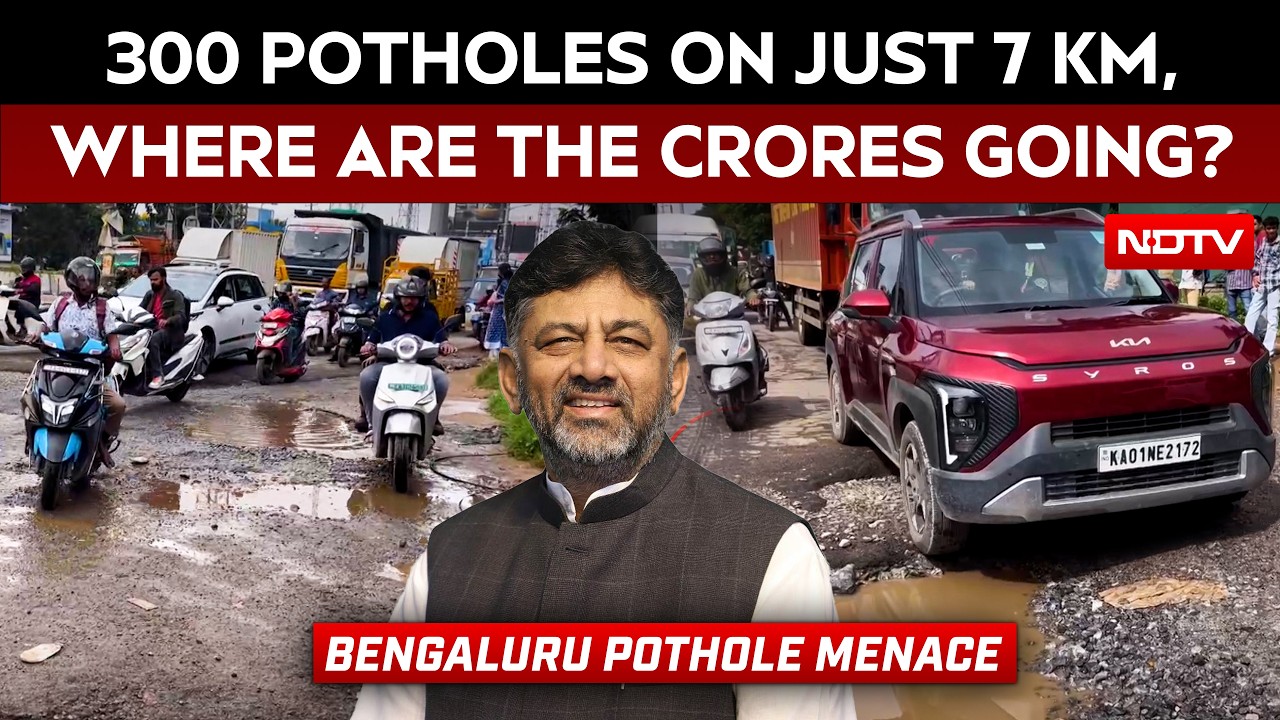 Bengaluru's Pothole Crisis: 300 Potholes On Just 7 Km, Where Are The Crores Going?