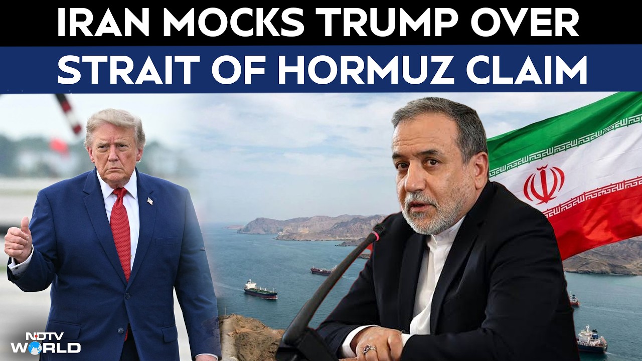 Iran Mocks Trump Over Strait Of Hormuz Claim, Says US Can't Reopen It