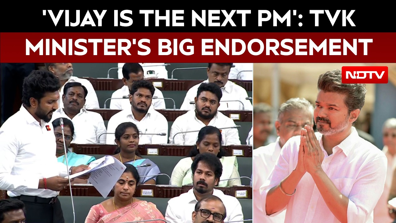 'Vijay Will Be The Next PM': TVK Minister Sarath Kumar Backs 2029 Pitch