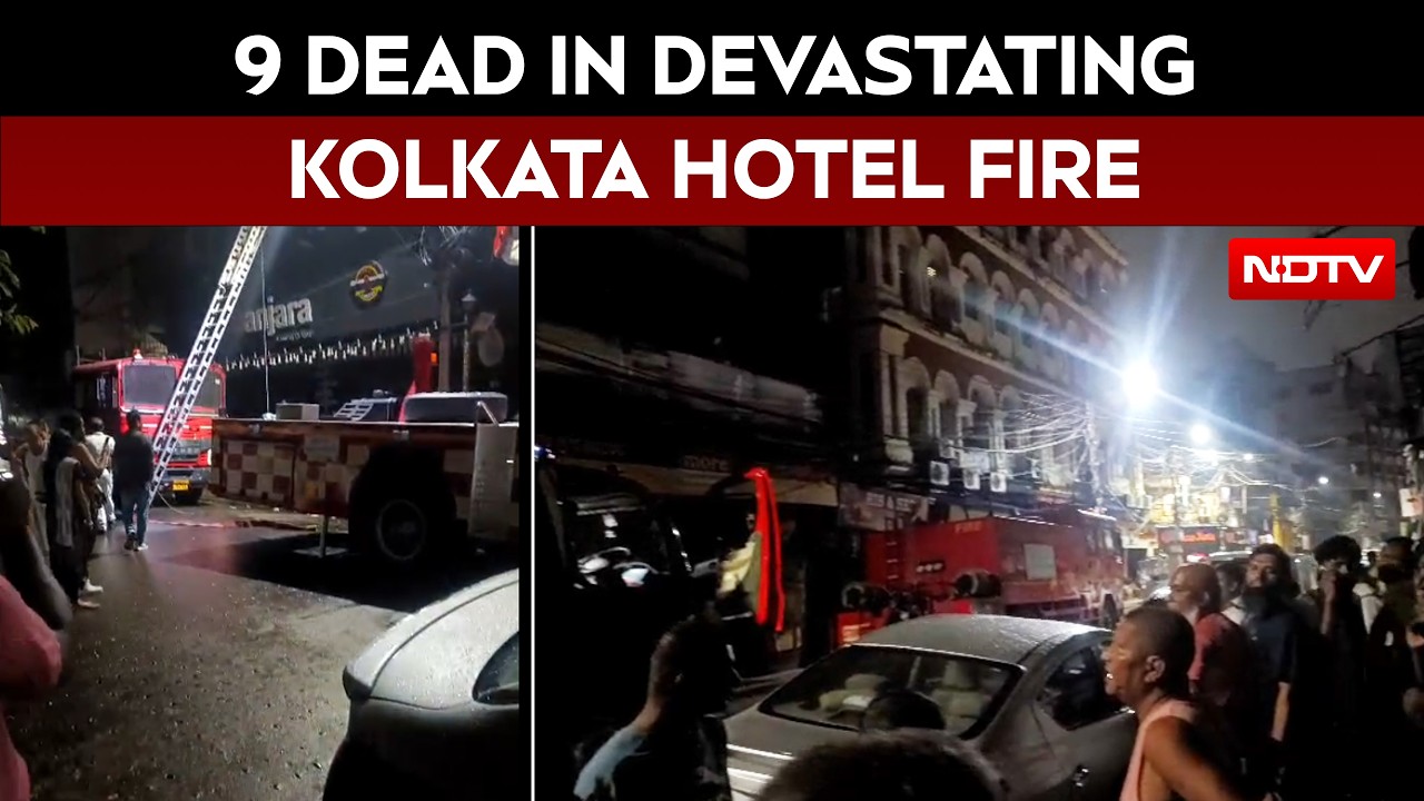Video: 9 Dead In Fire At Hotel In Kolkata, AC Blast Suspected