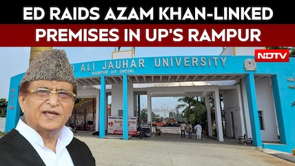 Azam Khan-Linked Premises Raided Over Alleged 'Black Money' In Jauhar University
