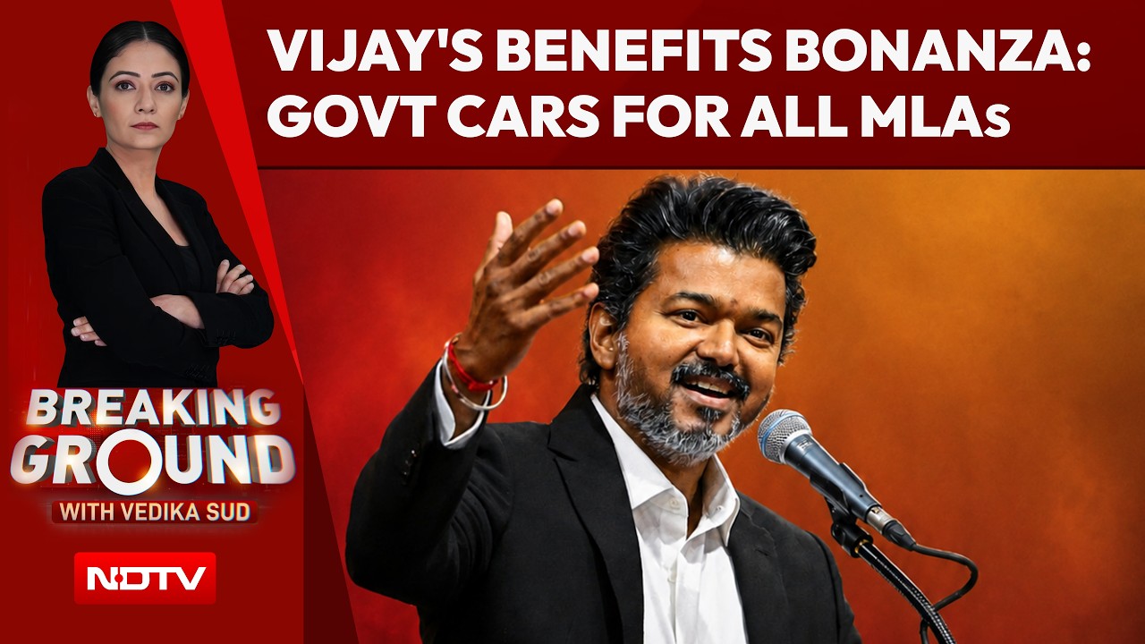 Vijay's Bonanza For Tamil Nadu MLAs: Car, Rs 75,000 Per Month For Driver, Fuel