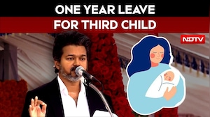 365 Days Maternity Leave For Third Child: Vijay Govt's Big Women-Centric Move
