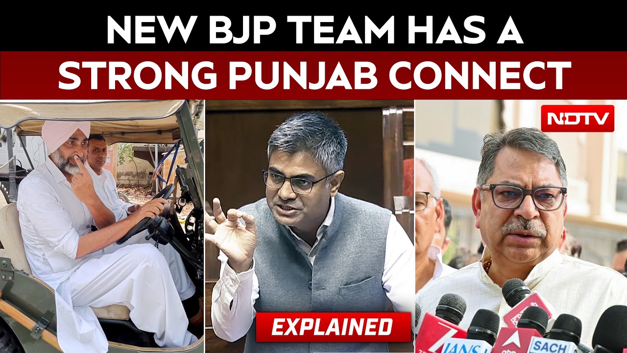 Explained: Nitin Nabin’s New BJP Team Has A Strong Punjab Connect