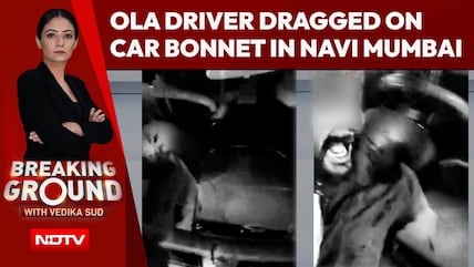 Navi Mumbai Road Rage: Ola Driver Dragged On Car Bonnet In Shocking Video
