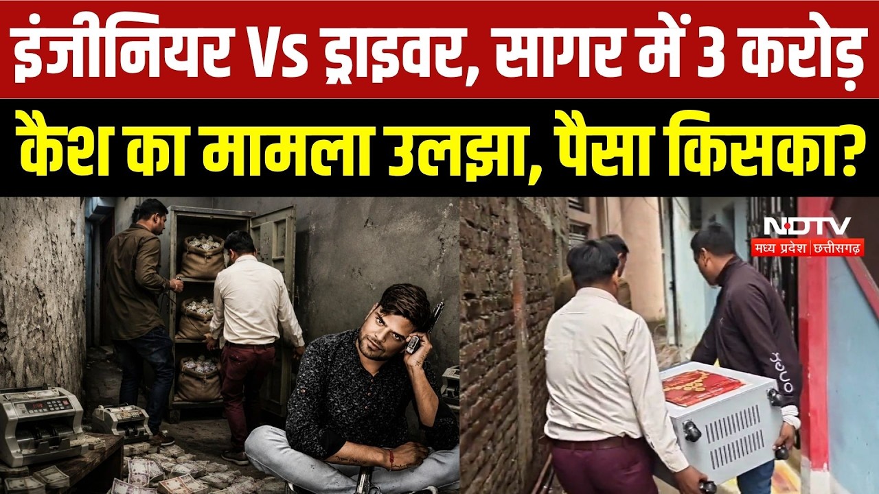 सागर में 3 करोड़ कैश का मामला उलझा, पैसा किसका?