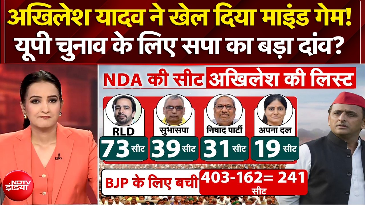 अखिलेश यादव ने खेल दिया माइंड गेम! यूपी चुनाव के लिए बड़ा दांव?