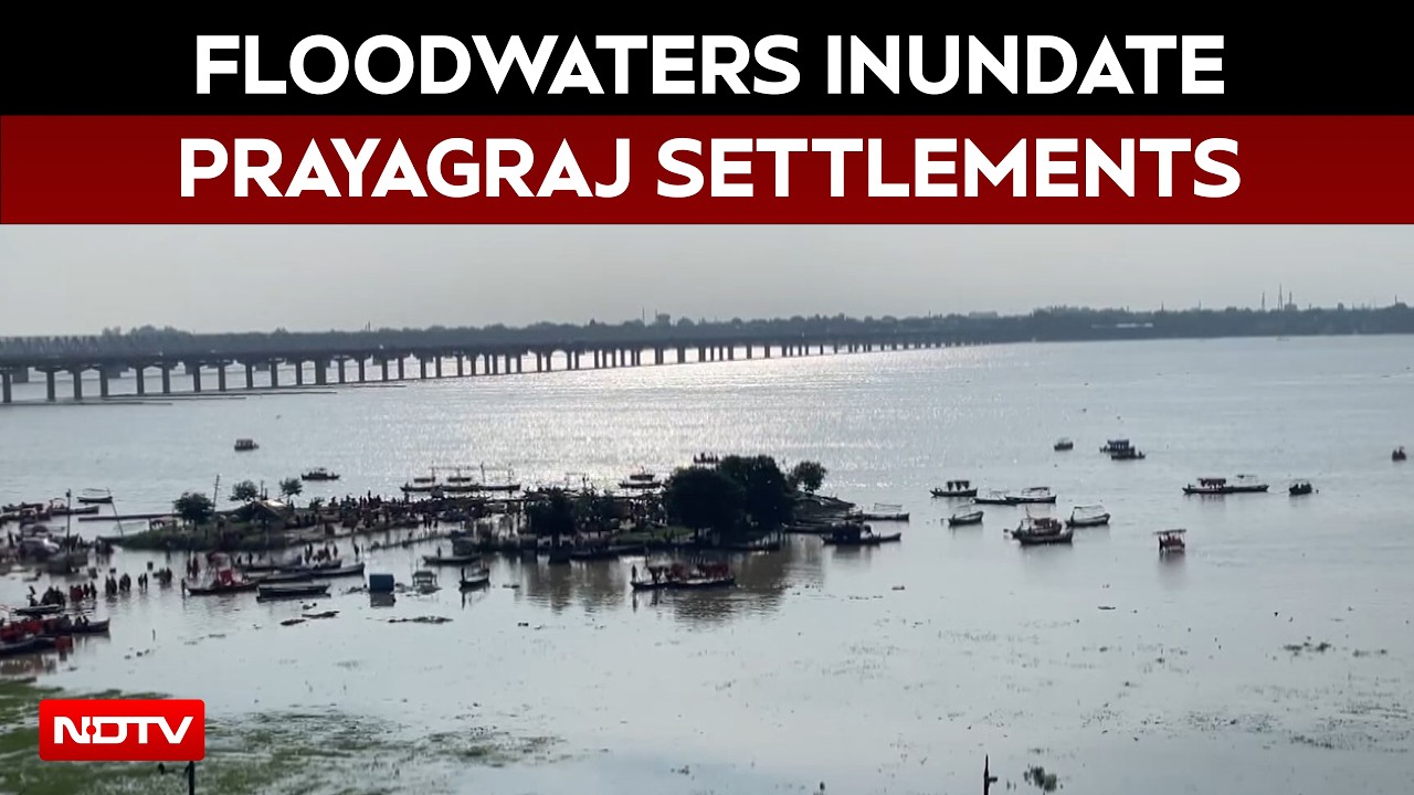Prayagraj Flood Situation Worsens As Ganga Water Levels Continue To Rise