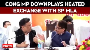 "Happens": Congress MP Downplays Heated Exchange With Samajwadi Party MLA