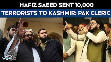 Hafiz Saeed Sent 10,000 Terrorists To Kashmir, Claims Pakistani Cleric