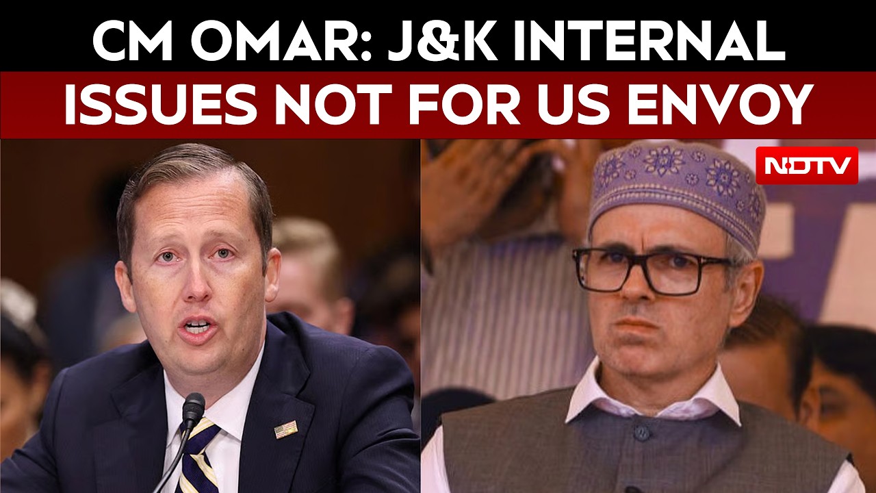 CM Omar Abdullah To US Envoy: J&K Issues Won’t Be Solved By Washington