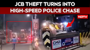 Odisha News | JCB Theft Turns Into High-Speed Police Chase Across Odisha's Ganjam