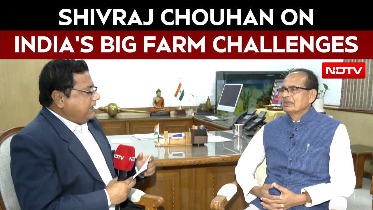 NDTV Exclusive: Shivraj Chouhan To NDTV On Vande Mataram Row, Monsoon & PM Modi’s Farm Roadmap