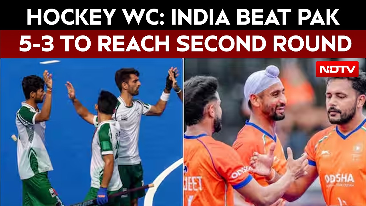 Hockey World Cup 2026 | India Beat Pakistan 5-3 In Hockey World Cup, Storm Into Next Round