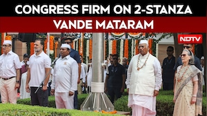 Congress Firm On 2-Stanza Vande Mataram, BJP Terms Party "Muslim League"