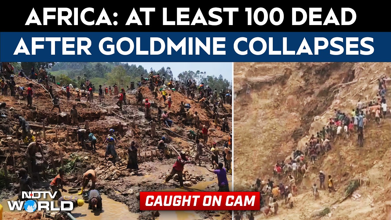 Caught On Cam: At Least 100 Dead After Goldmine Collapses In Central African Republic
