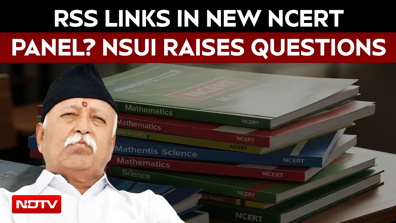 RSS Links In NCERT Political Science Panel? NSUI Raises Questions