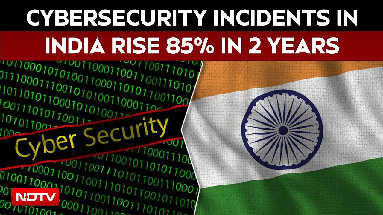 Cybersecurity Incidents in India Rise Nearly 85 PC in Two Years Amid Growing AI-Powered Threats