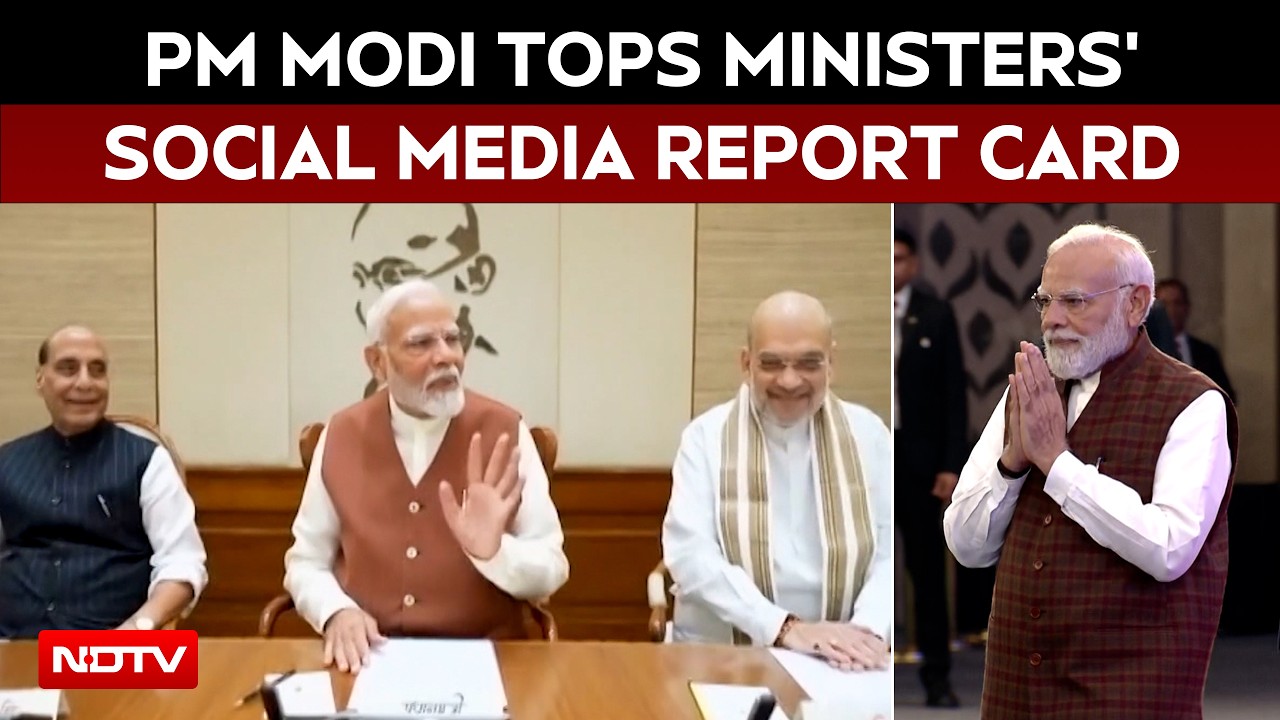 PM Modi Tops Ministers' Social Media Report Card As Centre Plans New Gen Z University Outreach