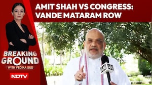 'Congress Opposed Vande Mataram In 1937 For Appeasement': Amit Shah Launches Attack