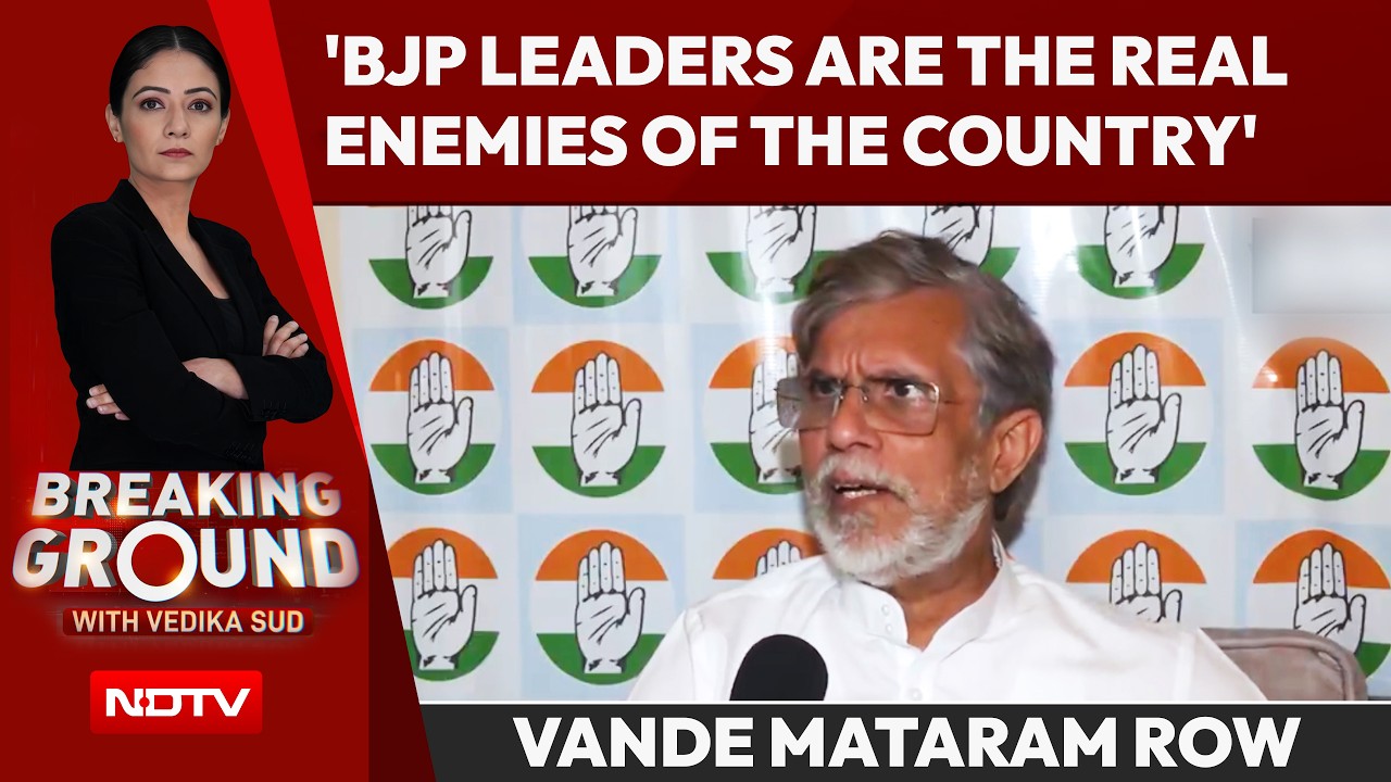 Vande Mataram Row Intensifies As Pawan Khera Calls BJP Leaders 'Enemies Of The Country'