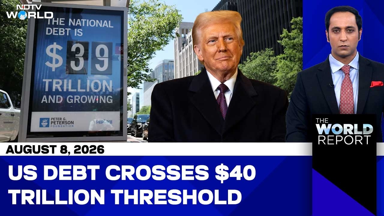 US News Today | America Drowns In Debt: Crosses $40 Trillion Debt Mark