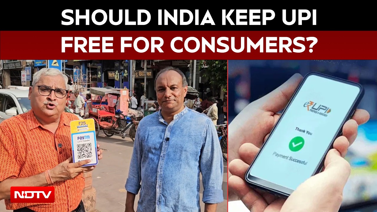 Should India Keep UPI Free For Consumers? Ex-Payments Body Board Member Explains