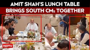 Amit Shah In Tamil Nadu | Vijay To DK Shivakumar: Amit Shah's Lunch Table Brings South CMs Together