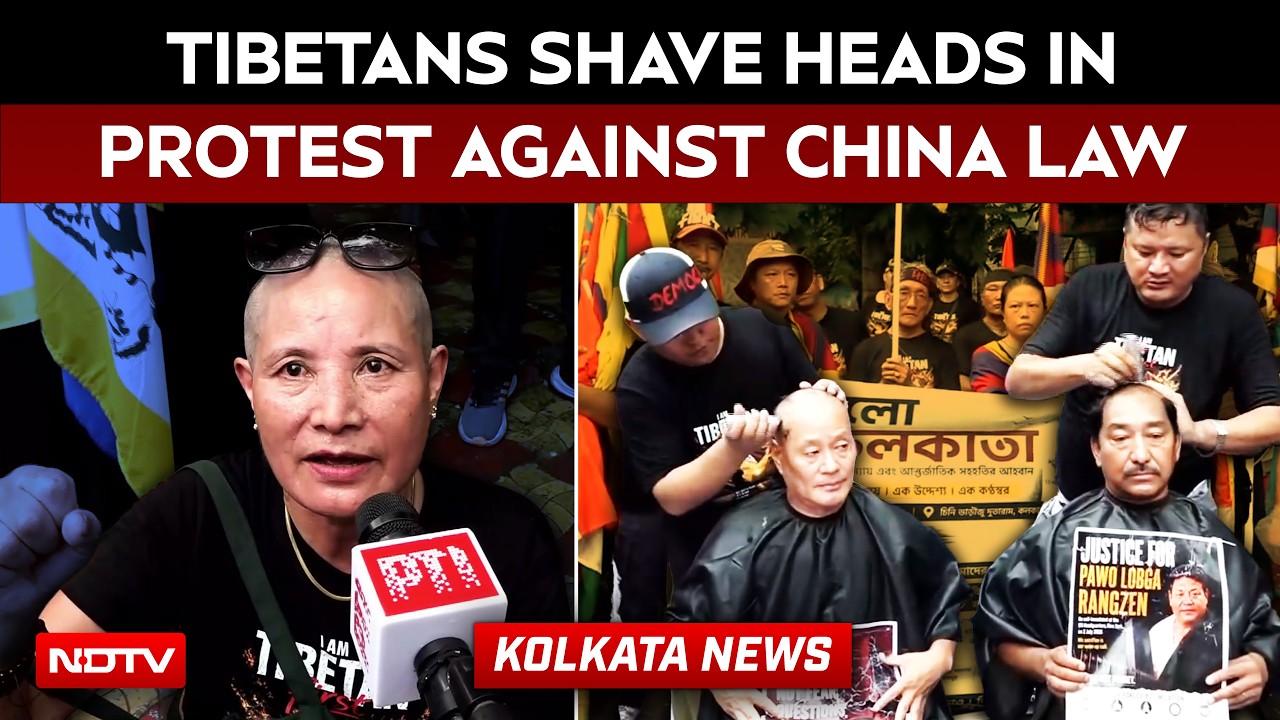 Tibetans Shave Heads In Protest Against China's New Ethnic Unity Law