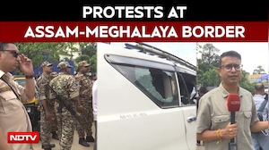 Protests Continue At Assam-Meghalaya Border, Tit-For-Tat Cab Blockade On