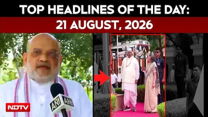 Vande Mataram War Turns Bitter | Top Headlines Of 21st August, 2026