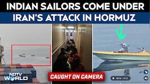 Moment Ship With 21 Indian Sailors Came Under Iran's Attack In Hormuz