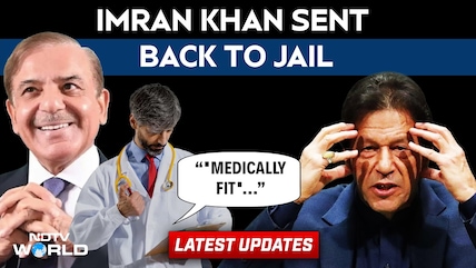 "Medically Fit": Imran Khan Taken Back To Jail After Check-Up At Hospital