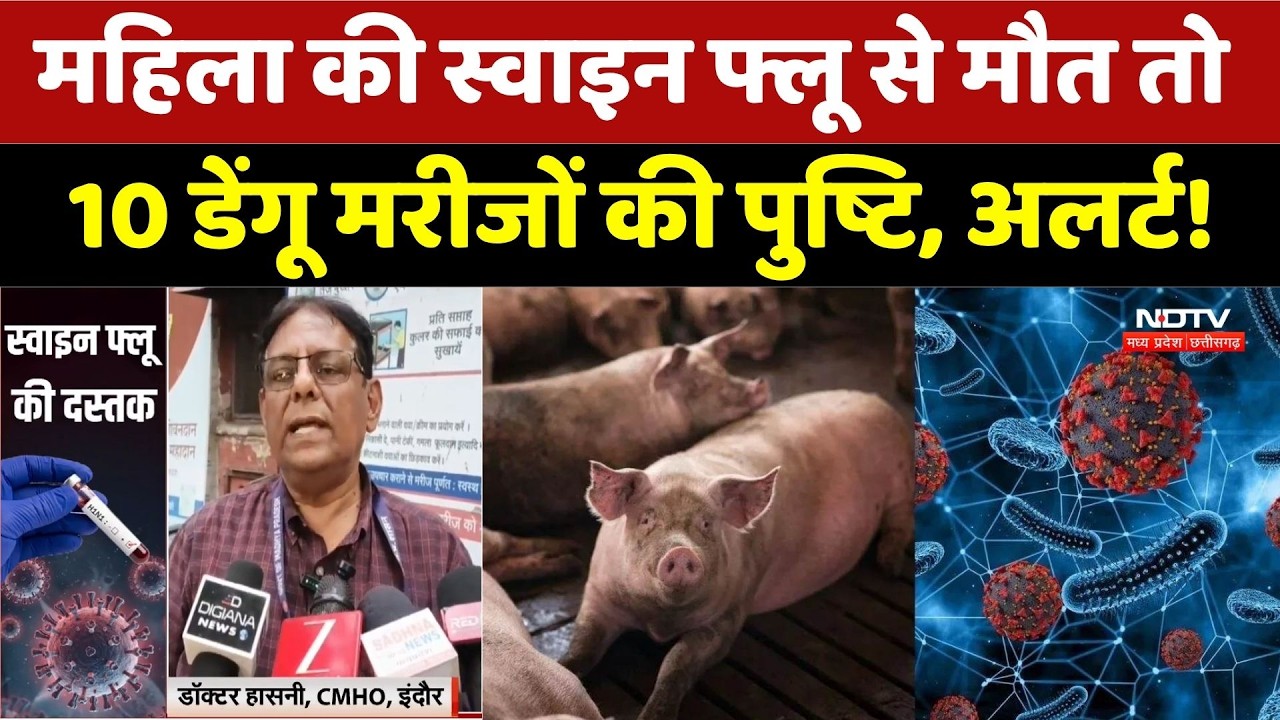 MP Health Alert: महिला की Swine Flu से मौत, 10 Dengue मरीजों की पुष्टि | Health Alert। Breaking News