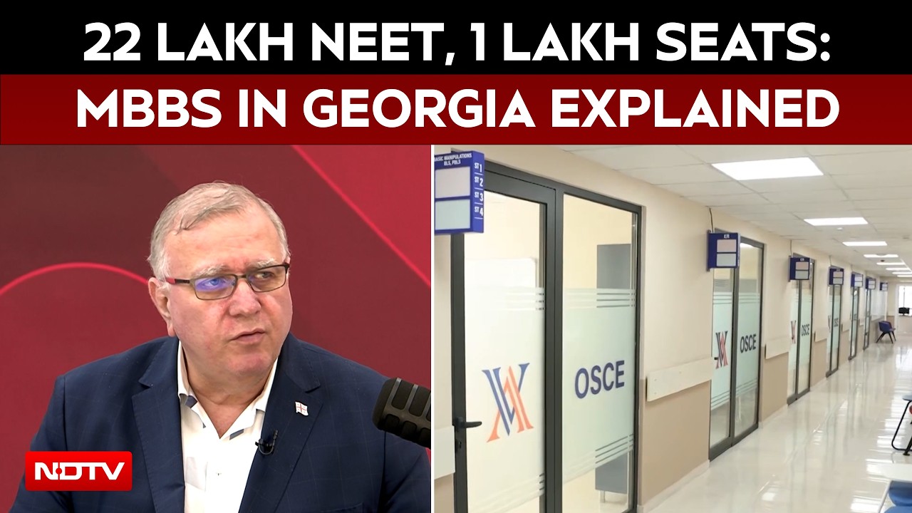 22 Lakh NEET, 1 Lakh Seats: MBBS in Georgia Explained | SEU Avicenna Batumi Medical University