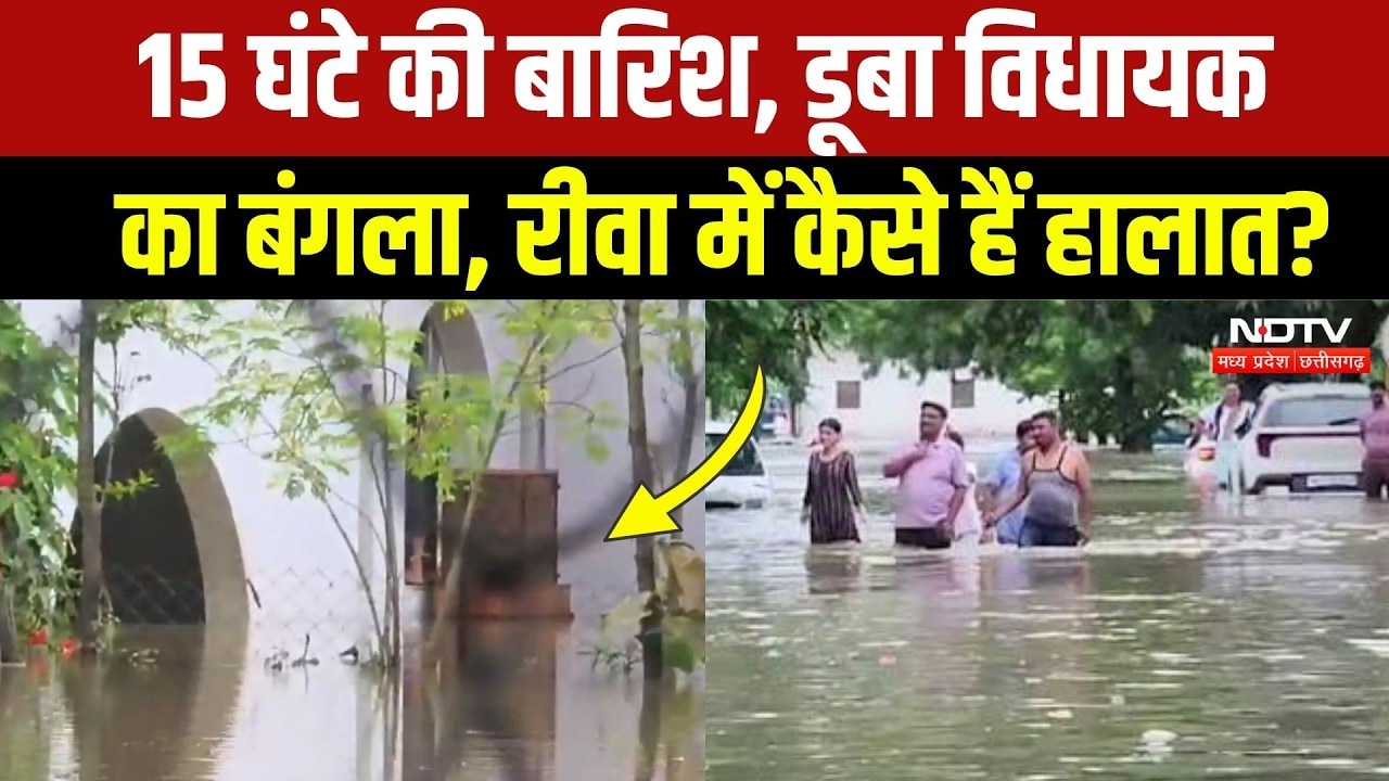 Heavy Rain In Rewa: भारी बारिश में डूबा MLA का घर, Umaria से Shedol तक भारी तबाही! MP Flood Update