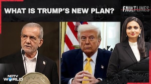 US President Donald Trump Changes Course On Iran