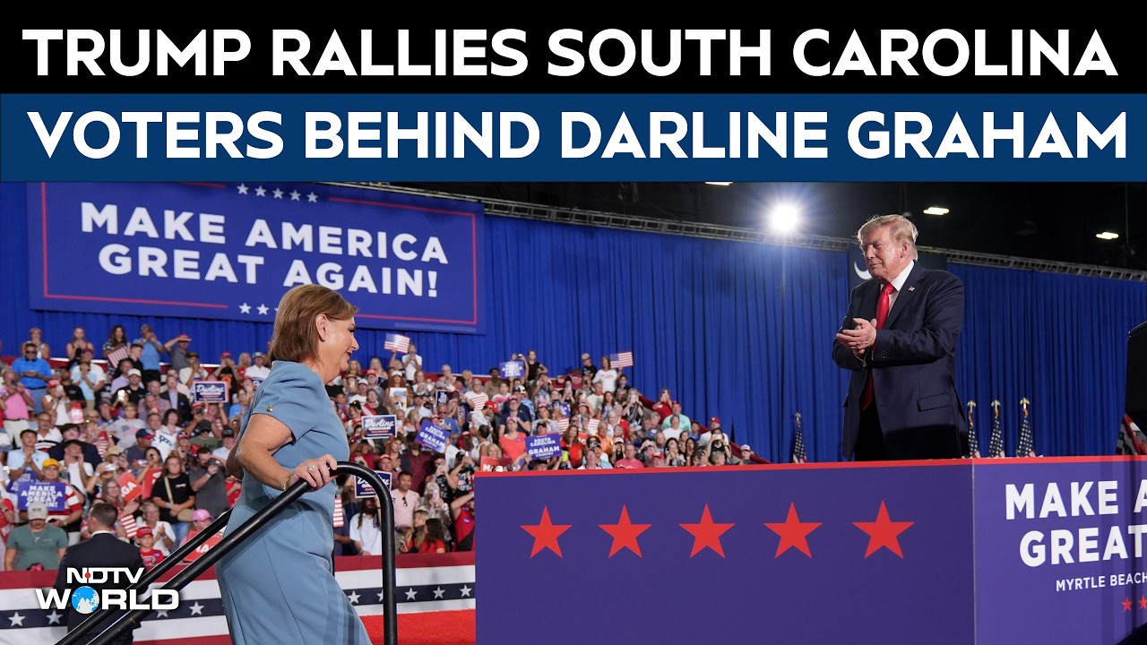 Trump Speech Highlights | Trump Goes All-In For Darline Graham Ahead Of South Carolina Runoff