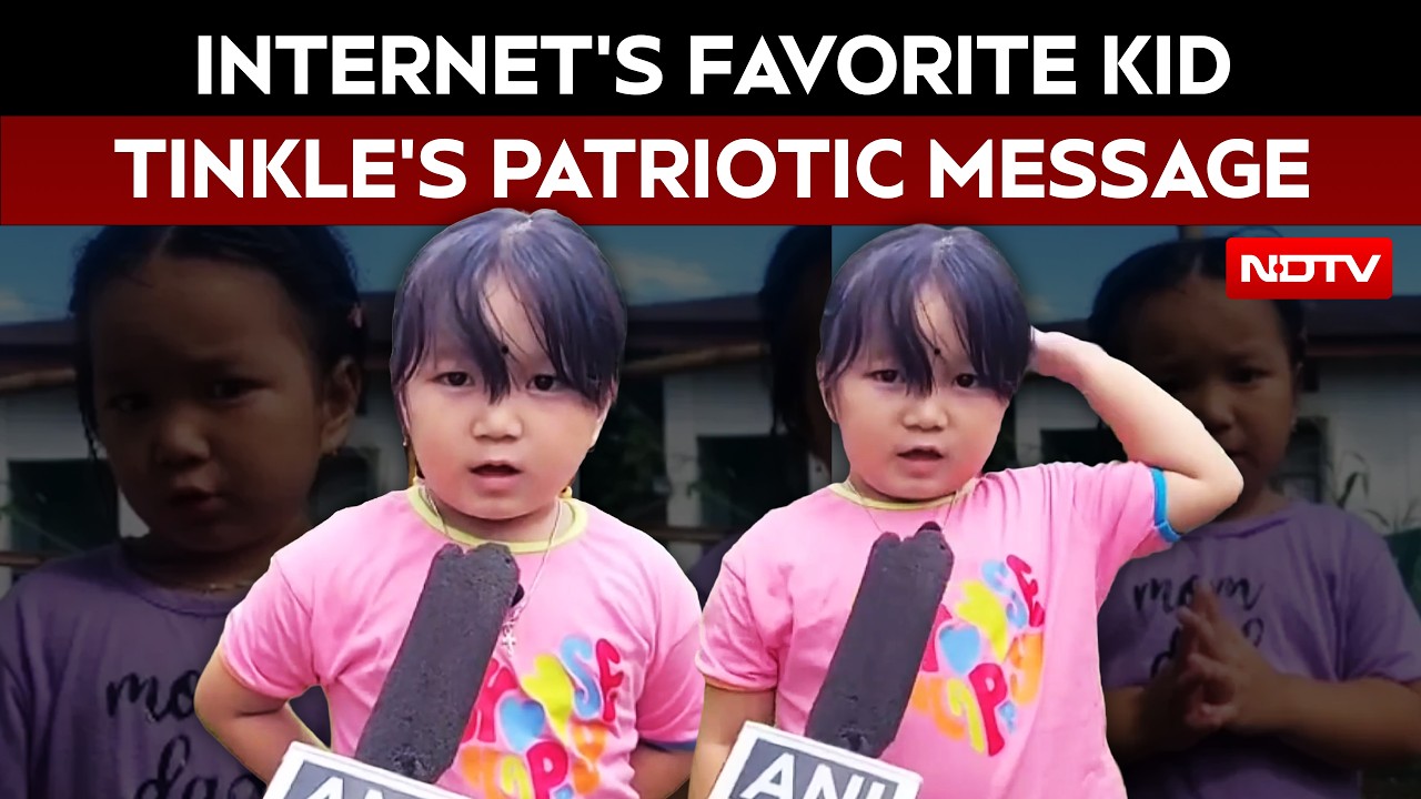 Arunachal Pradesh News | Internet's Favorite Arunachal Kid Tinkle's Patriotic Message