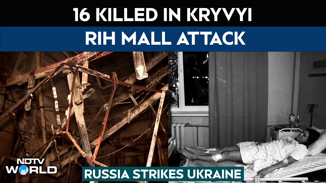 Ukraine Drone Strike: 16 Killed In Kryvyi Rih Mall Attack