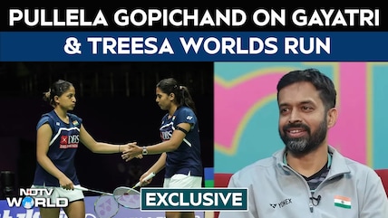 Pullela Gopichand Salutes Treesa Jolly-Gayatri Gopichand's Historic Worlds Run