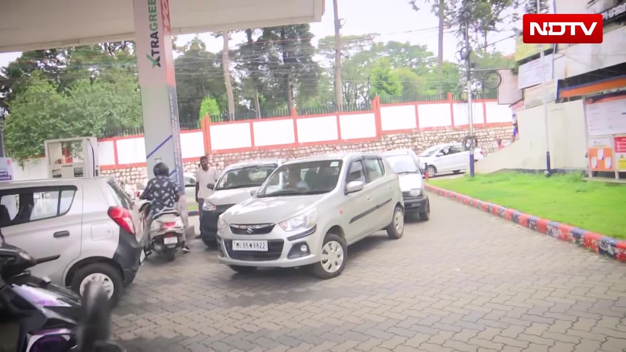 Panic Buying At Shillong Fuel Pumps As Union Threatens Supply Halt