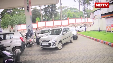 Panic Buying At Shillong Fuel Pumps As Union Threatens Supply Halt