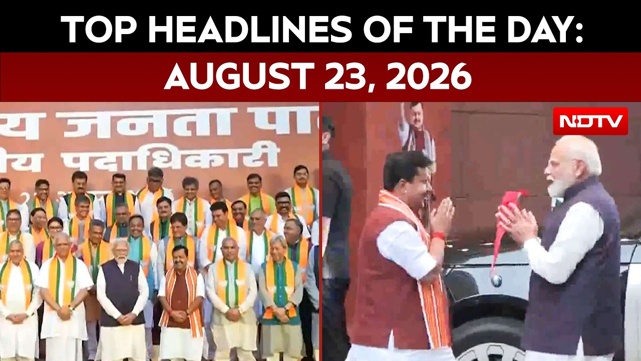 PM Modi Meets BJP's New Team; Gen Z Outreach Plan, Meghalaya Violence | Top Headlines