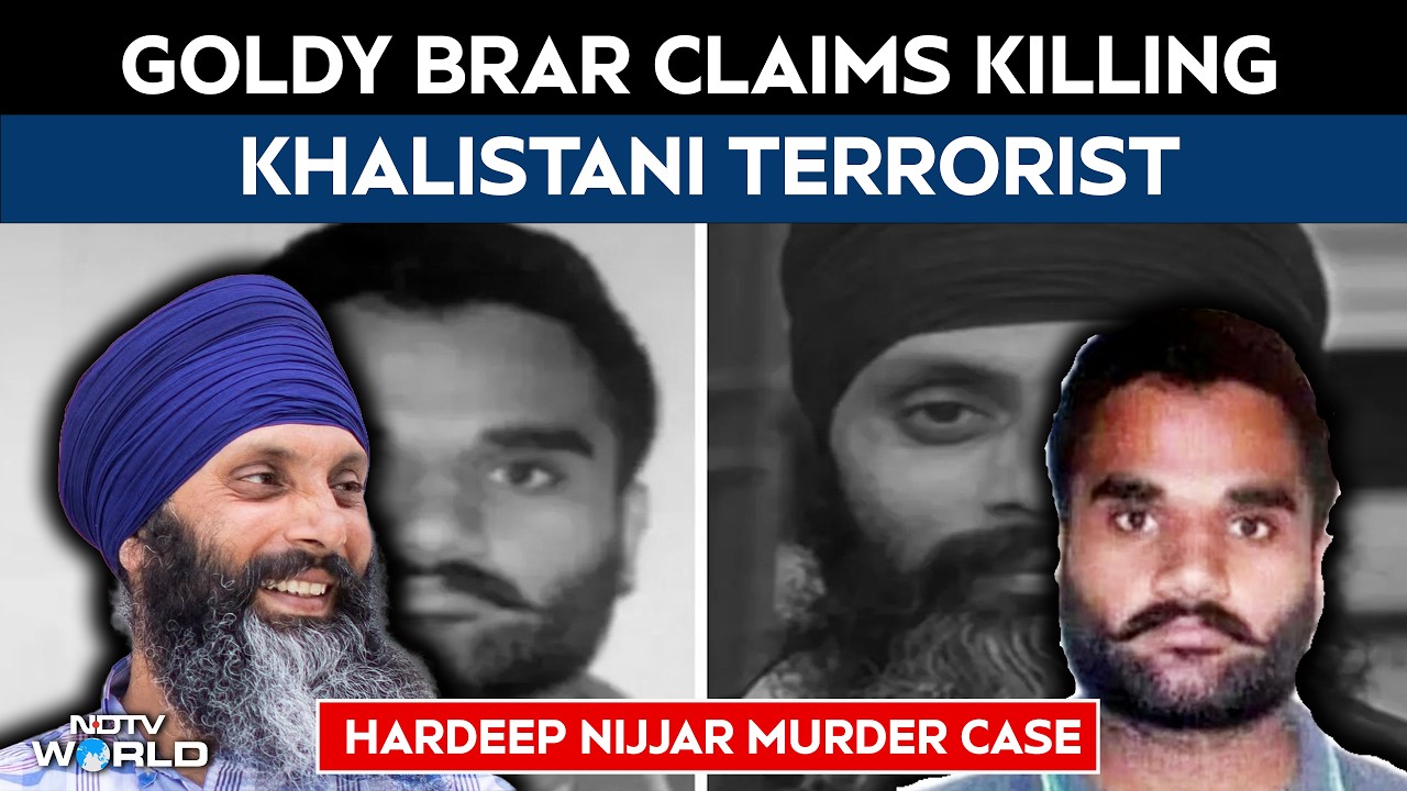 Gangster Goldy Brar Admits To Killing Khalistani Terrorist Hardeep Nijjar In Leaked Audio