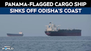 Panama-Flagged Cargo Ship Sinks Off Odisha Coast, 2 Crew Rescued