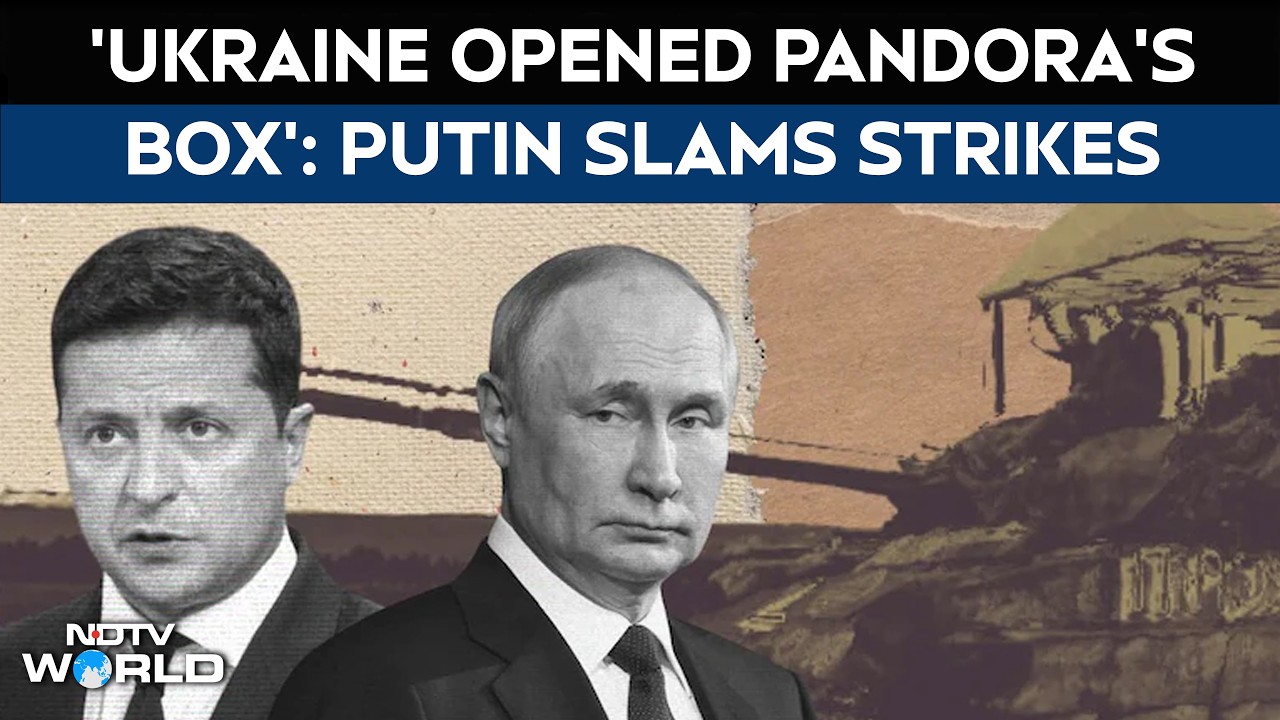 'Ukraine Opened Pandora's Box': Putin Slams Strikes On Economic Targets