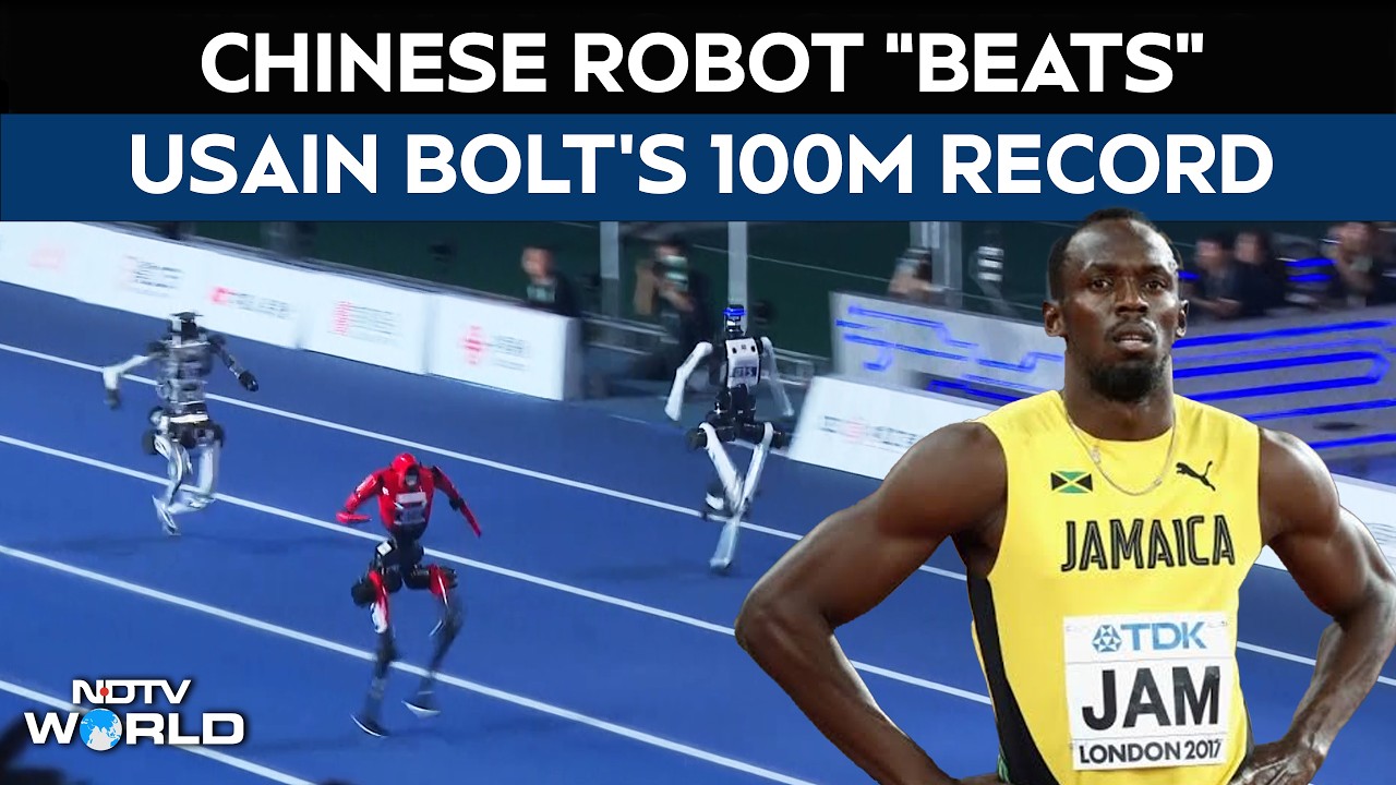 Humanoid Robot Beats Usain Bolt's 100m Record At Beijing Robot Games