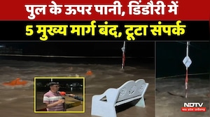 Dindori Rain Alert: पुल के ऊपर पानी, डिंडौरी में 5 मुख्य मार्ग बंद, टूटा संपर्क। Flood News । Rain