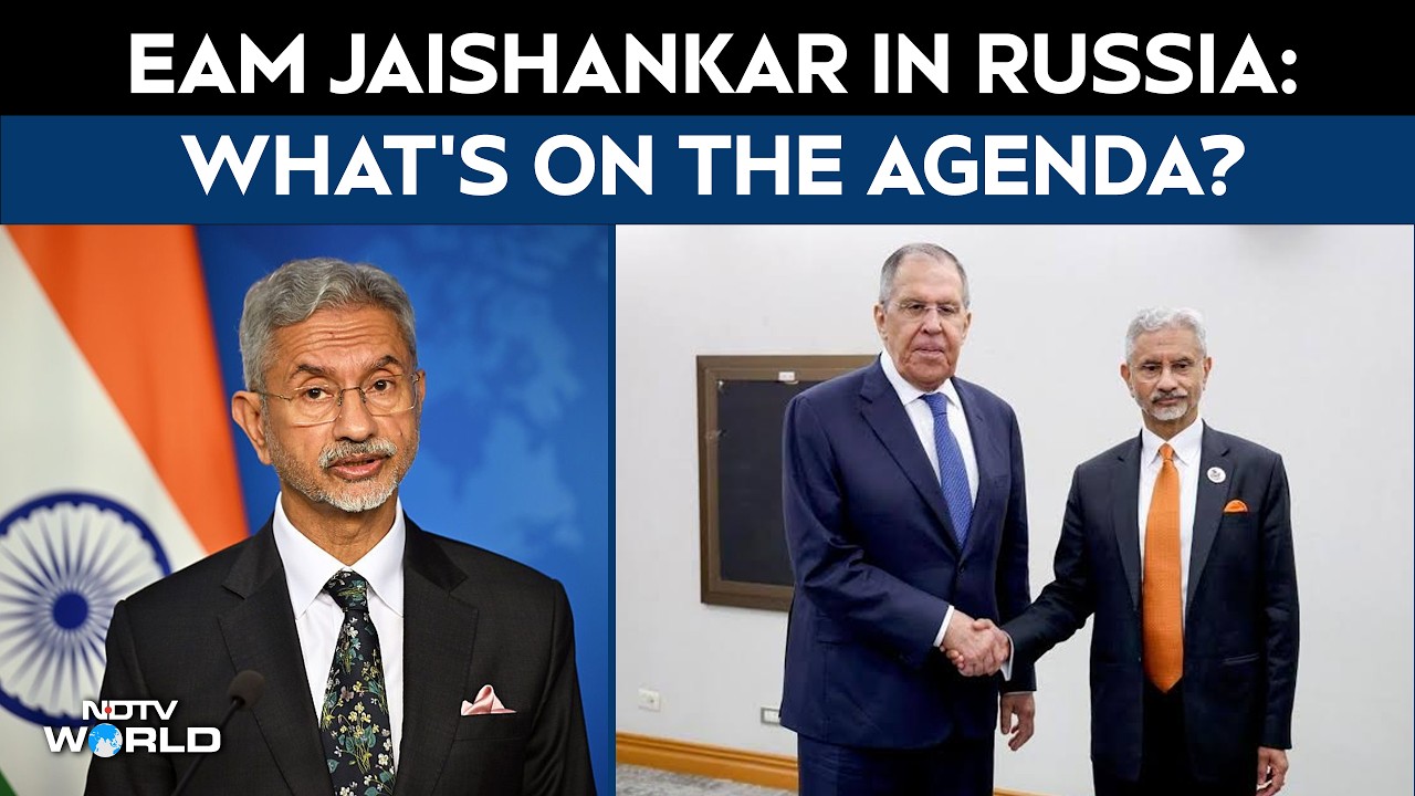 Video: Jaishankar Russia Visit | EAM Jaishankar On 2-Day Official Visit To Russia, What's On The Agenda?